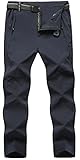 FunnySun Men's Hiking Pants,Outdoor Lightweight Breathable Quick Dry Climbing Cargo Pants