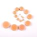 Flesh Skin Ear Peach Gauges Plugs Tunnels Silicone Expanders Stretcher Double Flared Hiding Hide Hider Retainer Piercing Earrings Body Jewelry for Women Men Gifts