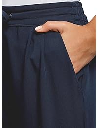 Pantalón para dama con cintura elástica y cordones