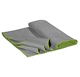 XO-FIT Yoga Towel | Durable Microfiber Non-Slip & Antibacterial Technology | Breathable & Ultra Absorbent Hot Yoga Mat Towel | For Bikram Yoga, Pilates, Workouts, Beach & Picnic | Easy To Clean & Dry