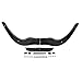 Black Iron Windshield Windscreen Trim Fit for Harley-Davidson Touring Road Glide Models 2004-2013