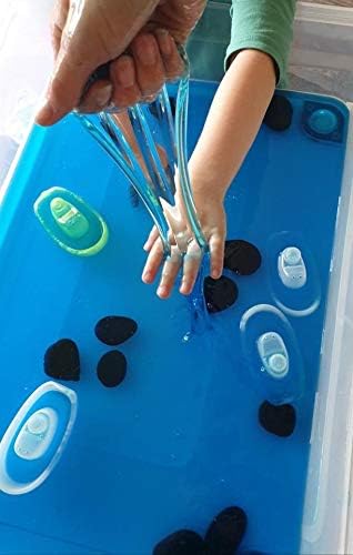 ZIMPLI, 10 x Eco Slime Baff, 6 x Green, 2 x Red & 2 x Blue, Magically turns water into gooey, colourful slime - Image 5