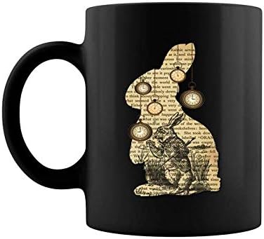 I’m Late – Alice In Wonderland White Rabbit Coffee Mug 11 & 15 Oz