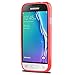 J&D Case Compatible for Samsung Galaxy J1 Mini Prime Case, [Drop Protection] [Slim Cushion] Shock Resistant Protective TPU Slim Case for Galaxy J1 Mini Prime Bumper Case - Red