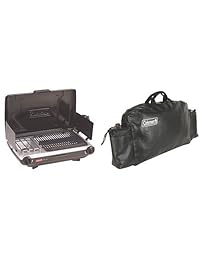 Coleman Camp Grill estufa propano y Coleman grande
