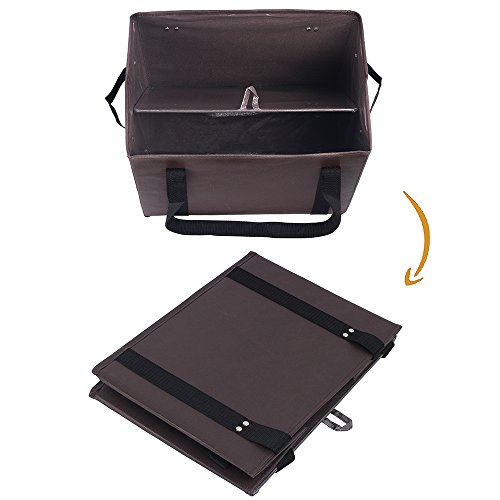 ATBAY Reusable Grocery Bags Heavy Duty Shopping Box Collapsible Extra Large For Gift Basket Bags(3 Pack) - Thumbnail 6