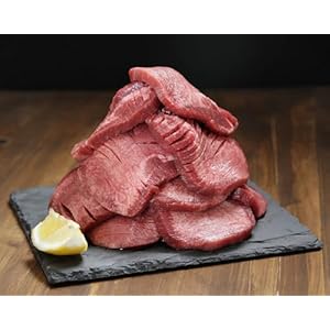 肉卸直営 牛タン 厚切り 1kg (500g×2/厚さ約10mm) 訳あり 訳有り肉 牛肉 焼肉 冷凍 スライス 業務用
