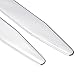 JOVIVI 40pc Stainless Steel Collar Stays For Mens Dress Shirt 2 Sizes Set w/Box (2.2