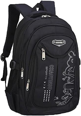 School Backpack Lightweight Outdoor Sports Travel Elementary School Bag Backpack Black Big