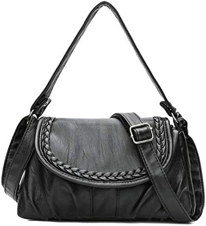 Circlefly Women's Shoulder Oblique Cross Bag Korean Plate Tide Soft Leather Handbag