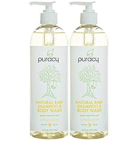 puracy natural baby shampoo and body wash