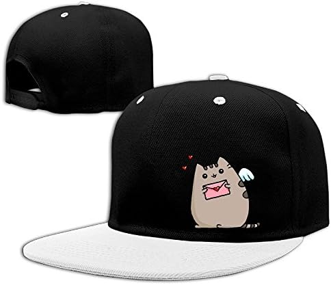 Sixskoo Men&amp;women Hat Pusheen The Cat Hiking Cap Hat Adjustable White