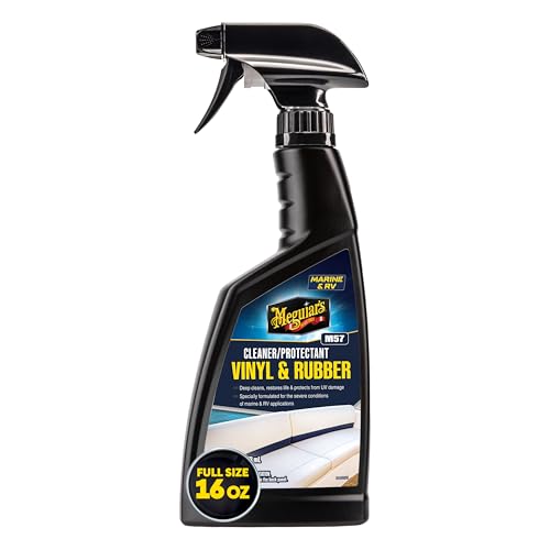 Meguiar's M5716 Marine RV Vinyl & Rubber Cleaner& Protectant Kunststoffpflege, 473ml