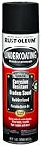 Rust-Oleum 248656 Professional Grade Rubberized Undercoating Spray, 15 oz, Black