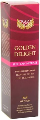 Crazy Angel Golden Delight Self-Tan Mousse Medium Glow 200ml Sun-Kissed view 6