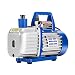 VIVOHOME 110V 1/2 HP 5 CFM Dual Stage Rotary Vane HVAC Air Vacuum Pump with Oil Bottle