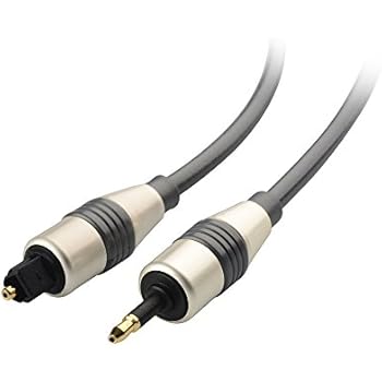 Cable Matters Toslink to Mini Toslink Cable - 10 Feet