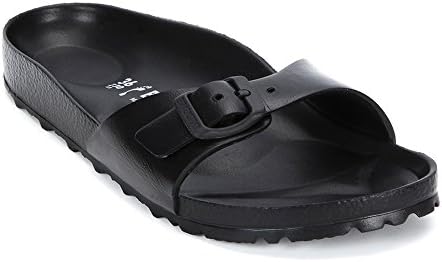 Birkenstock Women's Madrid Eva Slides Slipper 128163 Black, EU 39 / US 8~9 M