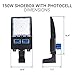 Hyperikon LED Parking Lot Lights, 150W (550 Watt HID HPS), Shoebox Street Pole Light, 5700K, Waterproof, Photocell