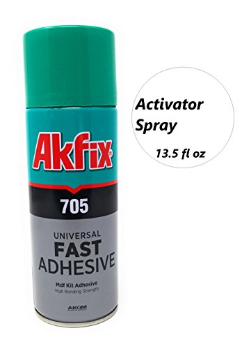Akfix 705 Accelarator Spray [Activator] for CA - Super Glues 400ml - 13.50 FL OZ - Thumbnail 6