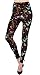 VIV Collection Plus Size Printed Brushed Ultra Soft Leggings (Animal Wintertime)