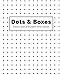 Dots And Boxes - Classic Pen And Paper Time Waster by Positive Impact Designs