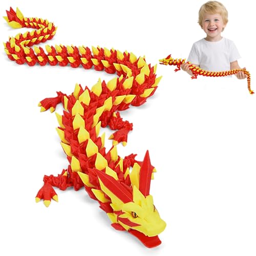 Mystical Red-yellow Dragon