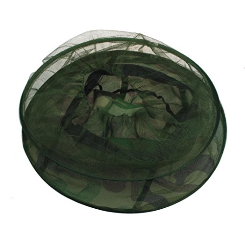 Kemilove 2PC Net Mesh Face Protector Cap Insect Bee Mosquito Resistance Sun Fish Hat