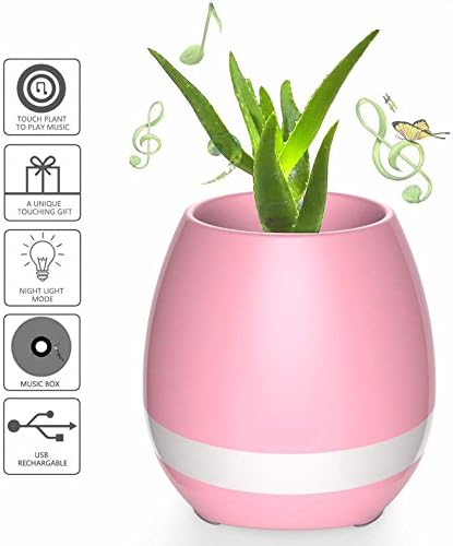 musical pot with bluetooth speaker
