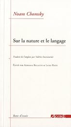 Sur la nature et le langage