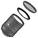 Goja 58-62MM Step-Up Adapter Ring (58MM Lens to 62MM Accessory) + Premium MagicFiber Microfiber Cleaning Cloth