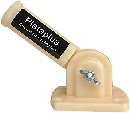 Plataplus Plastic Flag Pole Brackets Holders Adjustable Wall Mount, Set of 2