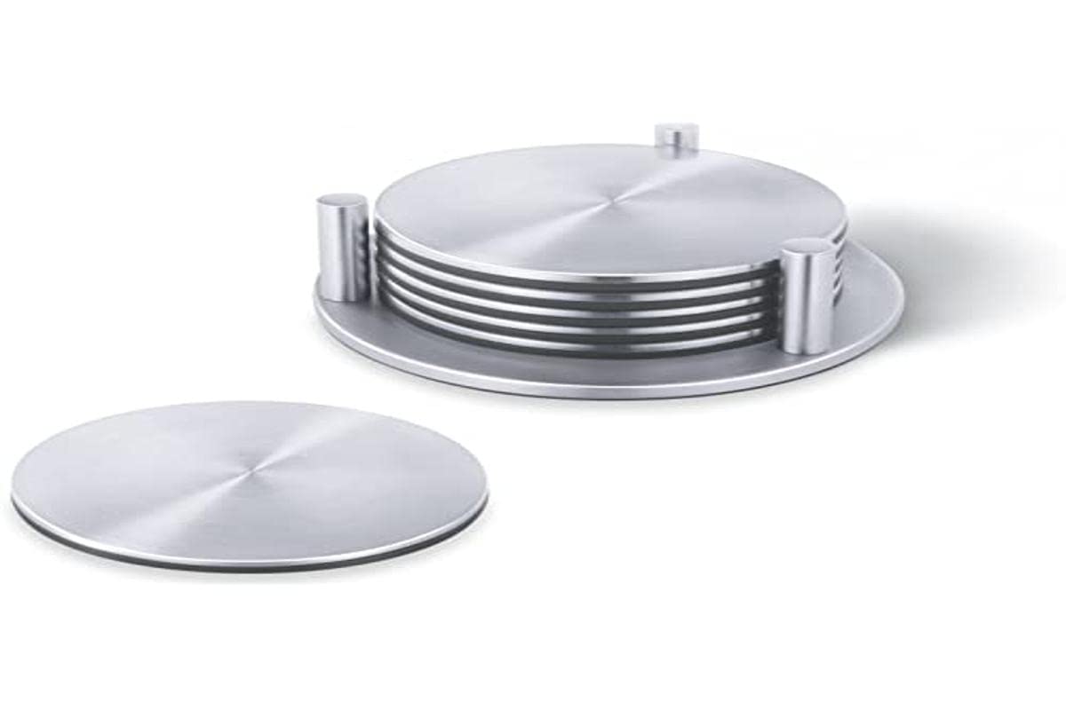 Zack 20374 Regio Coaster with Stand, diameter 12 cm