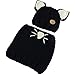 Jhua Baby Kids Warm Winter Beanies Knitted Caps Hooded Animal Ear Hat Scarves Beanie