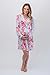 Baby Be Mine Maternity Labor Delivery Nursing Robe Hospital Bag Must Have (S/M pre Pregnancy 4-10, Mae)
