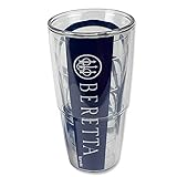 Beretta Tervis Tumbler with Blue Trident Logo, 24-Ounce