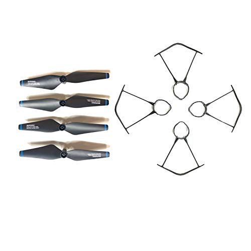 DEERC Original Spare Parts for D10 RC Drone Include 4 Blades 4 Propeller Guards