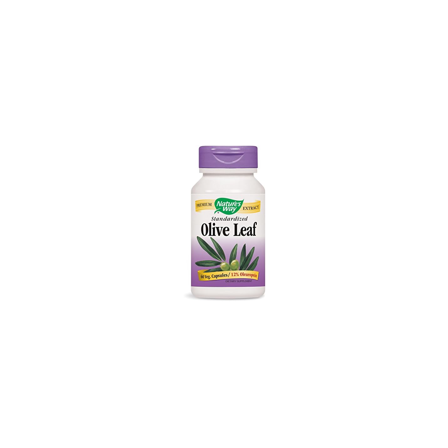 Nature’s Way Olive Leaf, Premium Extract Supplement, 250 mg per serving