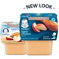 Gerber 2nd Foods Apples & Chicken (Pack of 6)