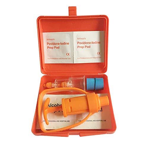 Finlon Venom Extractor Snake Bite Venom Extractor kit Pump First Aid