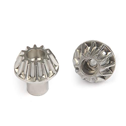 YANSHON 2 Sets Upgrade Parts Motor Driving Gear 12T 24T 30T Metal Differential Gear Set for WLtoys 12428 12423 RC Car (16pcs, 8pcs/Set) - Thumbnail 4