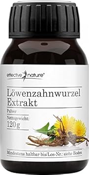 effective nature Löwenzahnwurzel-Extrakt - 120g