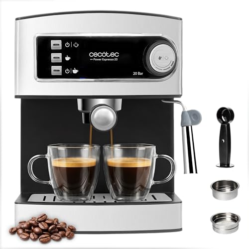 Siebträgermaschine Power Espresso 20 Elite, 850 W, 20 Bar Druck