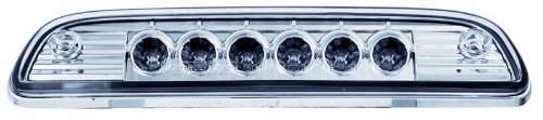 IPCW LED3-2040C Crystal Clear LED Third Brake Light with Black Base - 1 Piece - Thumbnail 2