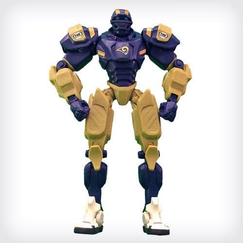 St. Louis Rams 10" Team Cleatus FOX Robot NFL Football Action Figure Version 2.0
