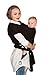 Baby Sling Carrier by AmBaby - Soft and Stretchy Baby Wrap for Newborns, Infants and Toddlers (Black)