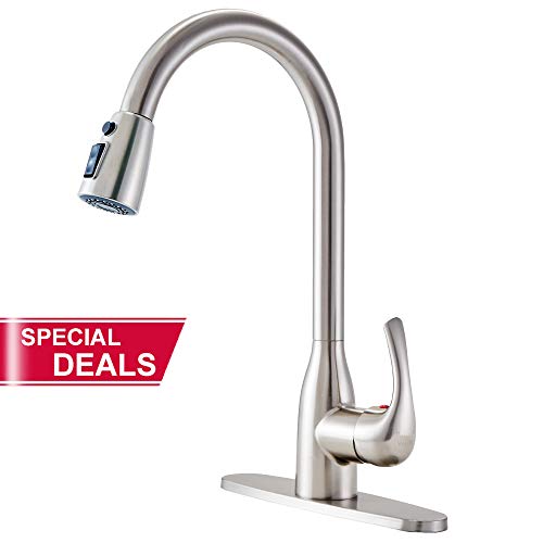 Valisy Lead Free Modern Brushed Nickel Stainless Steel 1handle