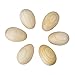 Kabi Set of 6 Wooden Percussion Musical Egg Maracas Egg Shakers Musical Instrument Toy for Kids