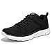 NewDenBer NDB Men's Lightweight Fashion Sneakers Comfortable Running Walking Shoes (12 D(M) US, Black)