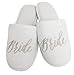 Wedding Slippers white Size: 6-8 Wide
